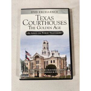 Texas Courthouses The Golden Age DVD Documenatry w Bonus DVD